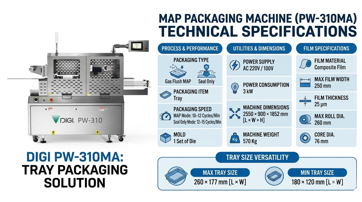 MAP PACKAGING MACHINE (PW-310MA)
